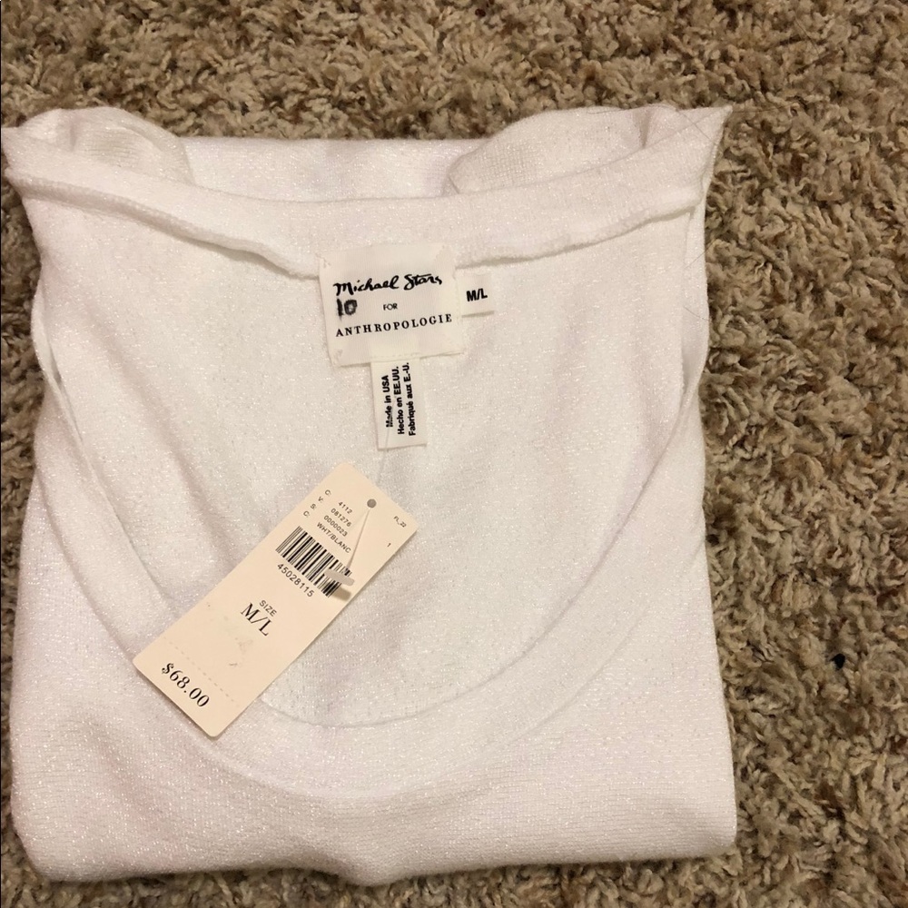 Anthropologie Michael stars tops size M/L